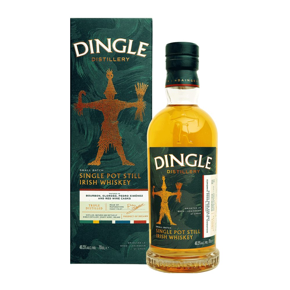 Dingle Single Pot Still Irish Whiskey w opakowaniu