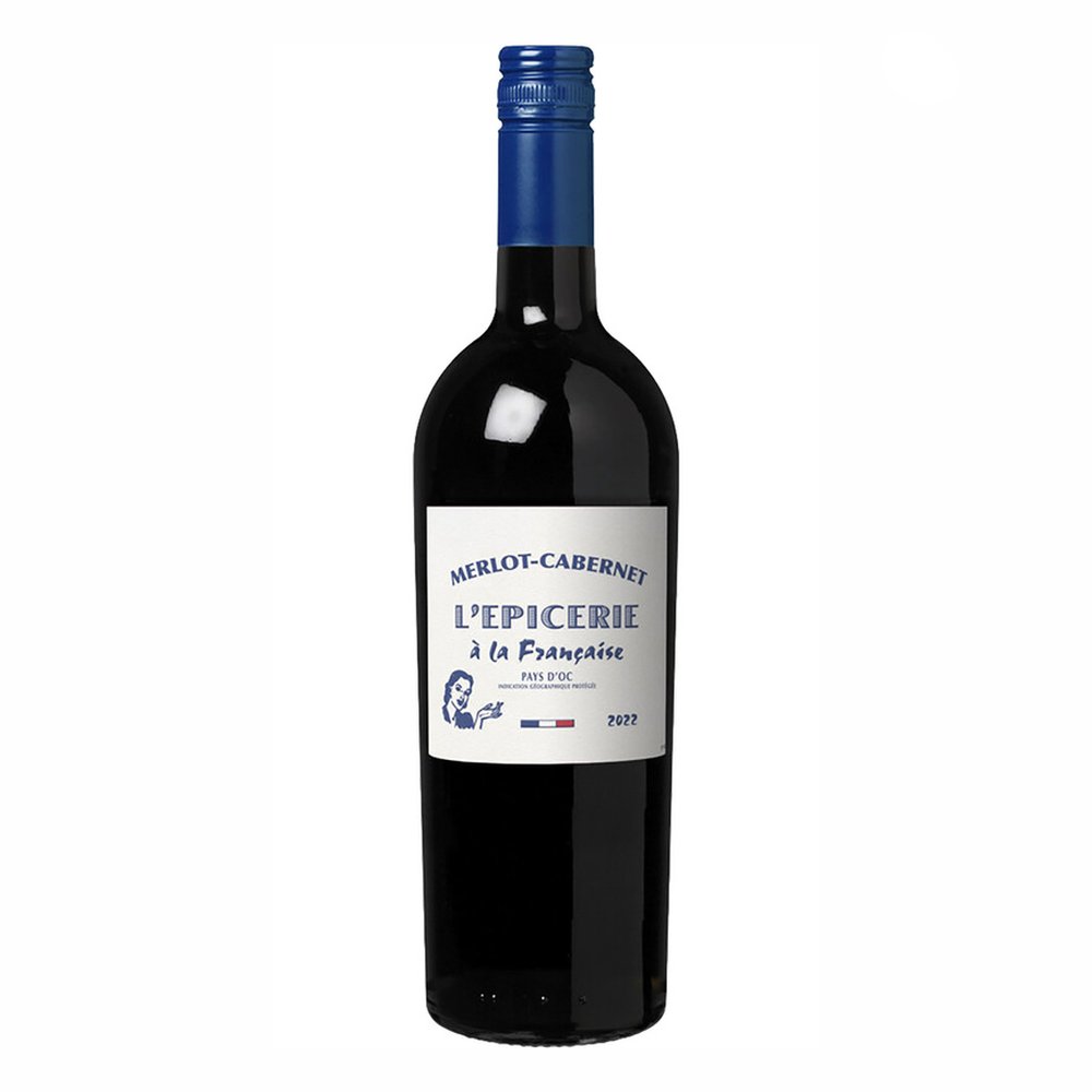 Wino L'Epicerie A La Francaise Merlot Cabernet 13,5% 750 ml