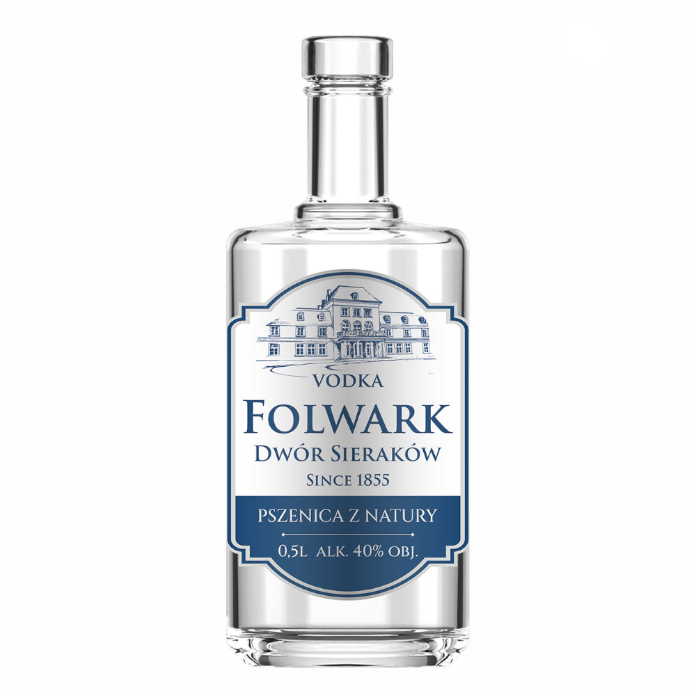 Wódka Pszeniczna Folwark Dwór Sieraków 40% 500 ml