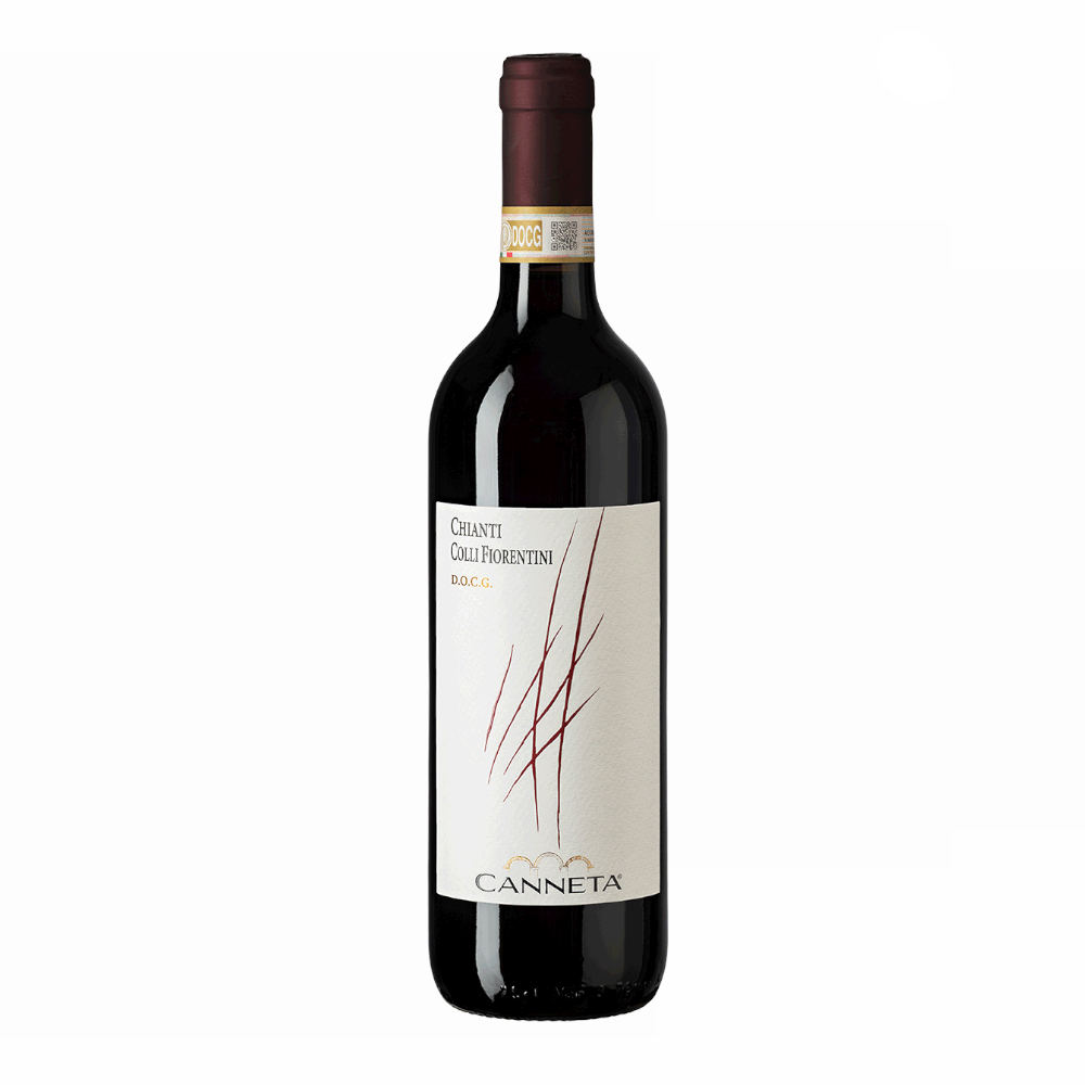 Wino Canneta Chianti Colli Fiorentini 13,5% czerwone wytrawne 750 ml