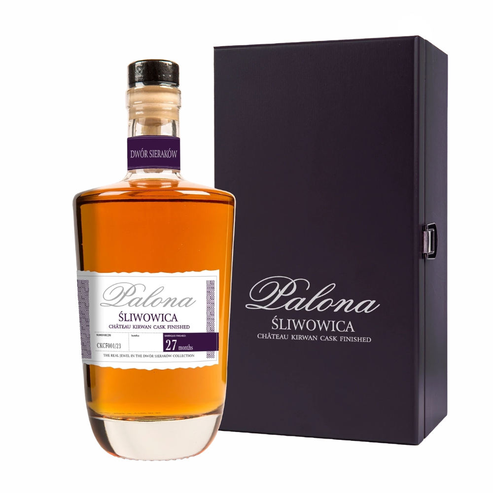 Wódka Palona Śliwowica Chateau Kirwan Cask Finished Barrique 1 52% 700 ml