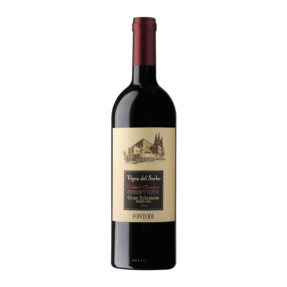 Wino Fontodi Vigna del Sorbo Chianti Classico Gran Selezione 2022 15% czerwone wytrawne 750 ml