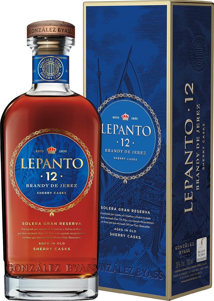 Lepanto Brandy de Jerez 12 Solera Gran Reserva