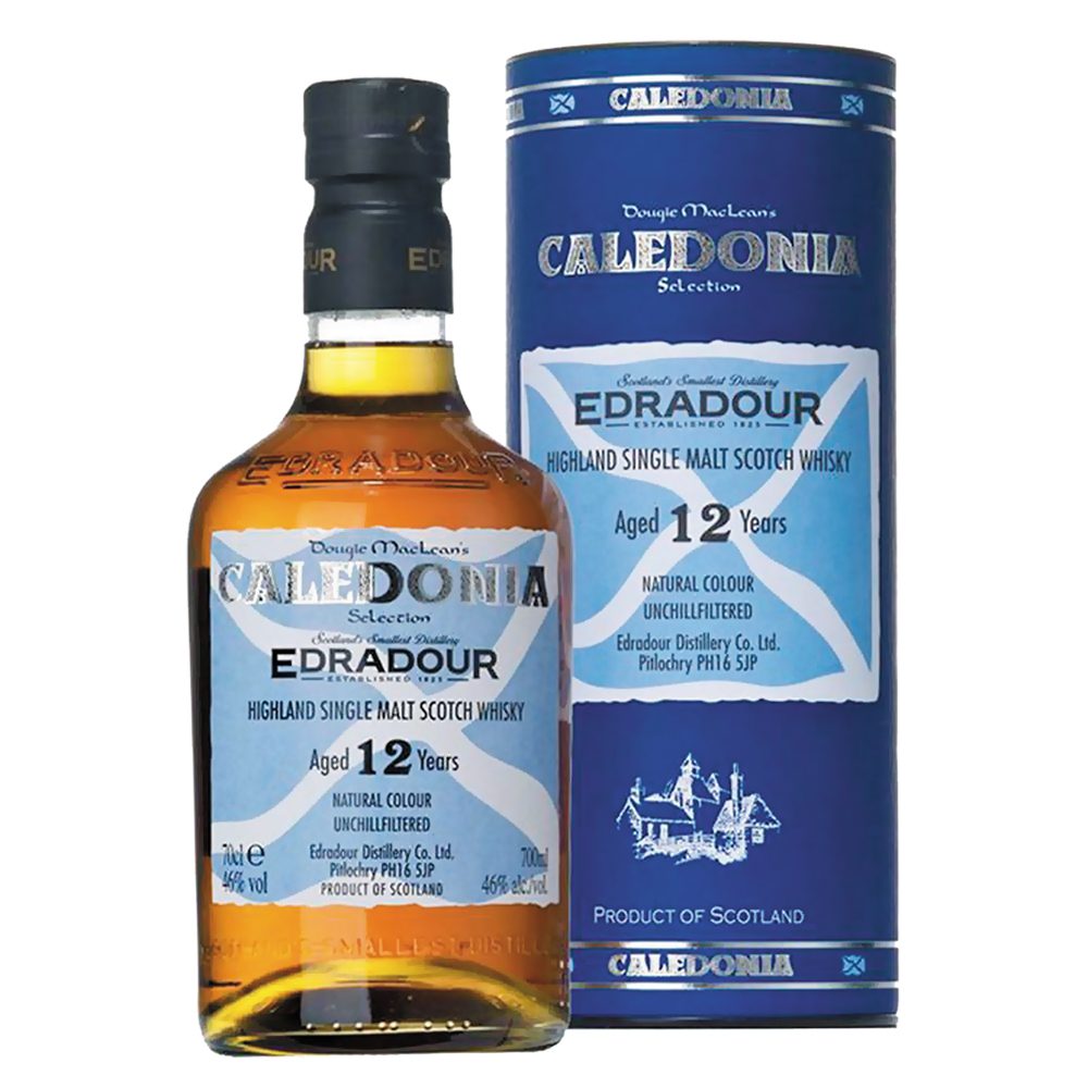 Edradour 12 YO Caledonia Highland Single Malt Scotch Whisky