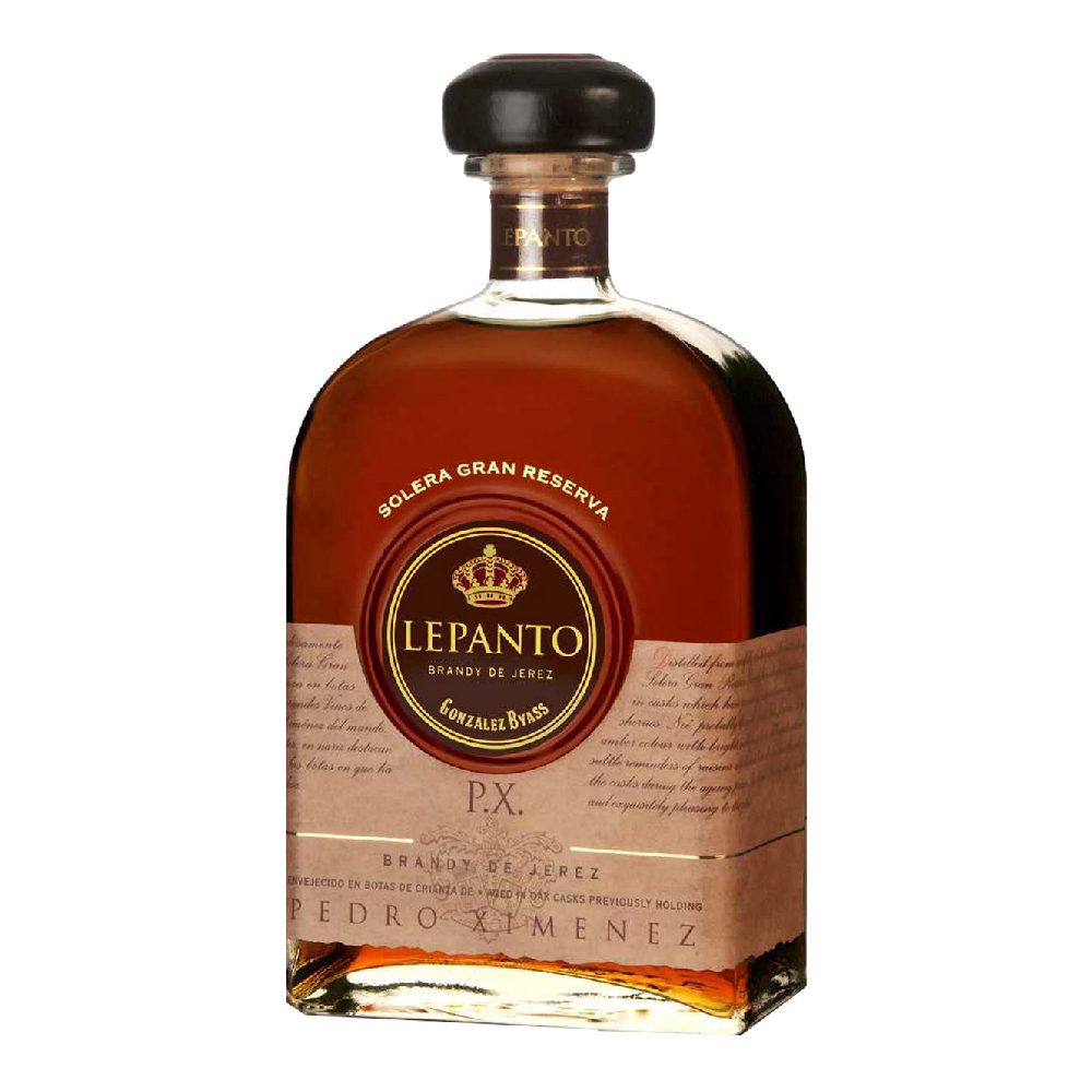 Lepanto Brandy de Jerez Pedro Ximénez Solera Gran Reserva