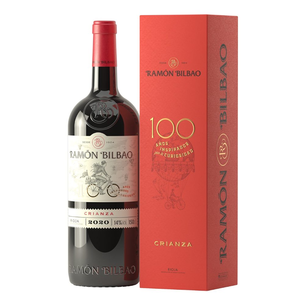 Ramón Bilbao Crianza - butelka 1,5 l w prezentowym pudełku